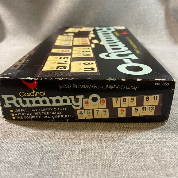 RUMMY-O By Cardinal Vintage Game - 1977 - Picture 2 of 9